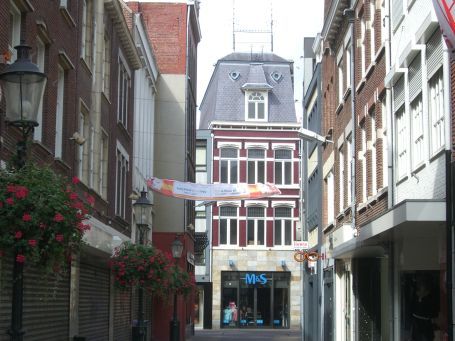 Venlo : Klaasstraat, mit Blick in die Vleesstraat